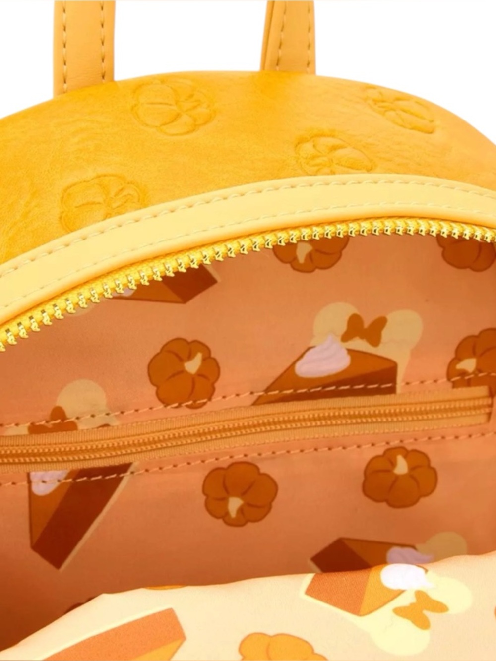 Loungefly Disney Minnie Mouse Pumpkin Pie Mini Backpack - Picture 4 of 4